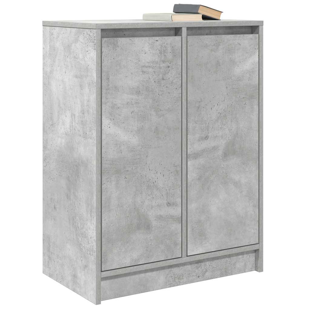 Sideboard Concrete Grey 57x34x76 cm Engineered Wood
